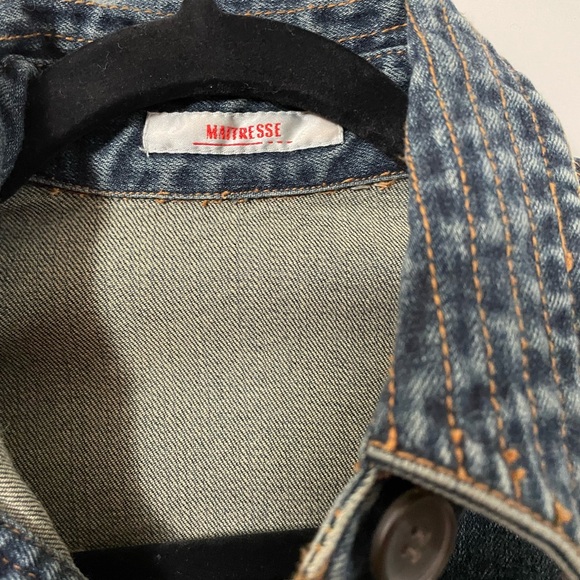 Denim Dress/Jacket . I bought it from Japan . Only worn once. - Picture 3 of 3